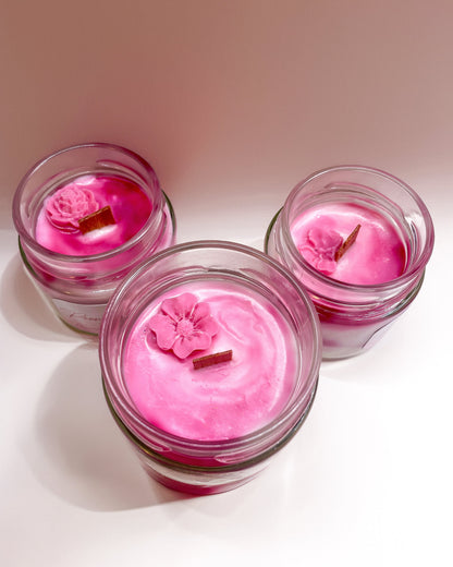 Peony Smash Bazsarózsa Illatú Szójagyertya