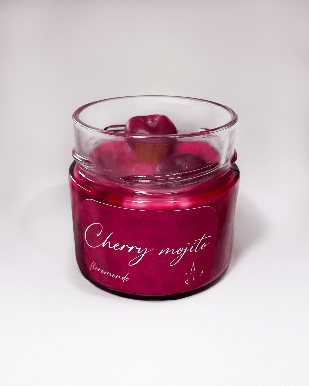 Cherry Mojito Cseresznye Illatú Szójagyertya