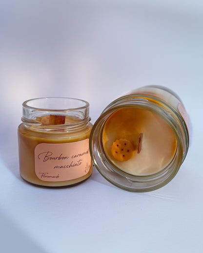 Bourbon Caramel Macchiato Karamellás Szójagyertya