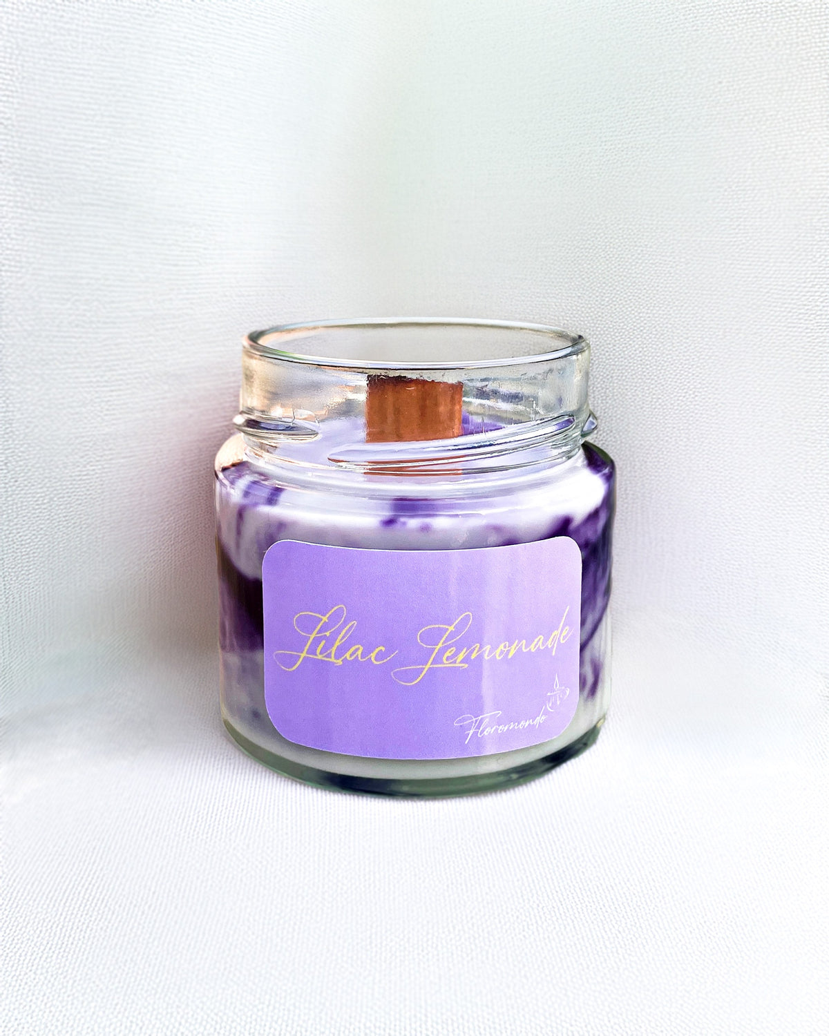 Lilac Lemonade Orgonás Szójagyertya