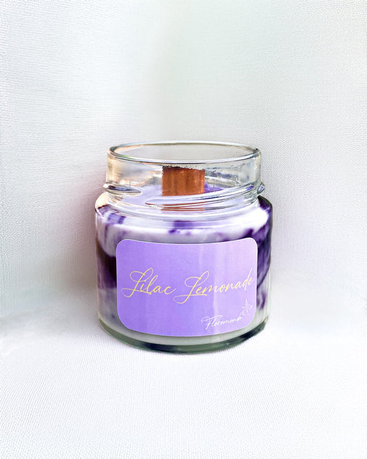 Lilac Lemonade Orgonás Szójagyertya