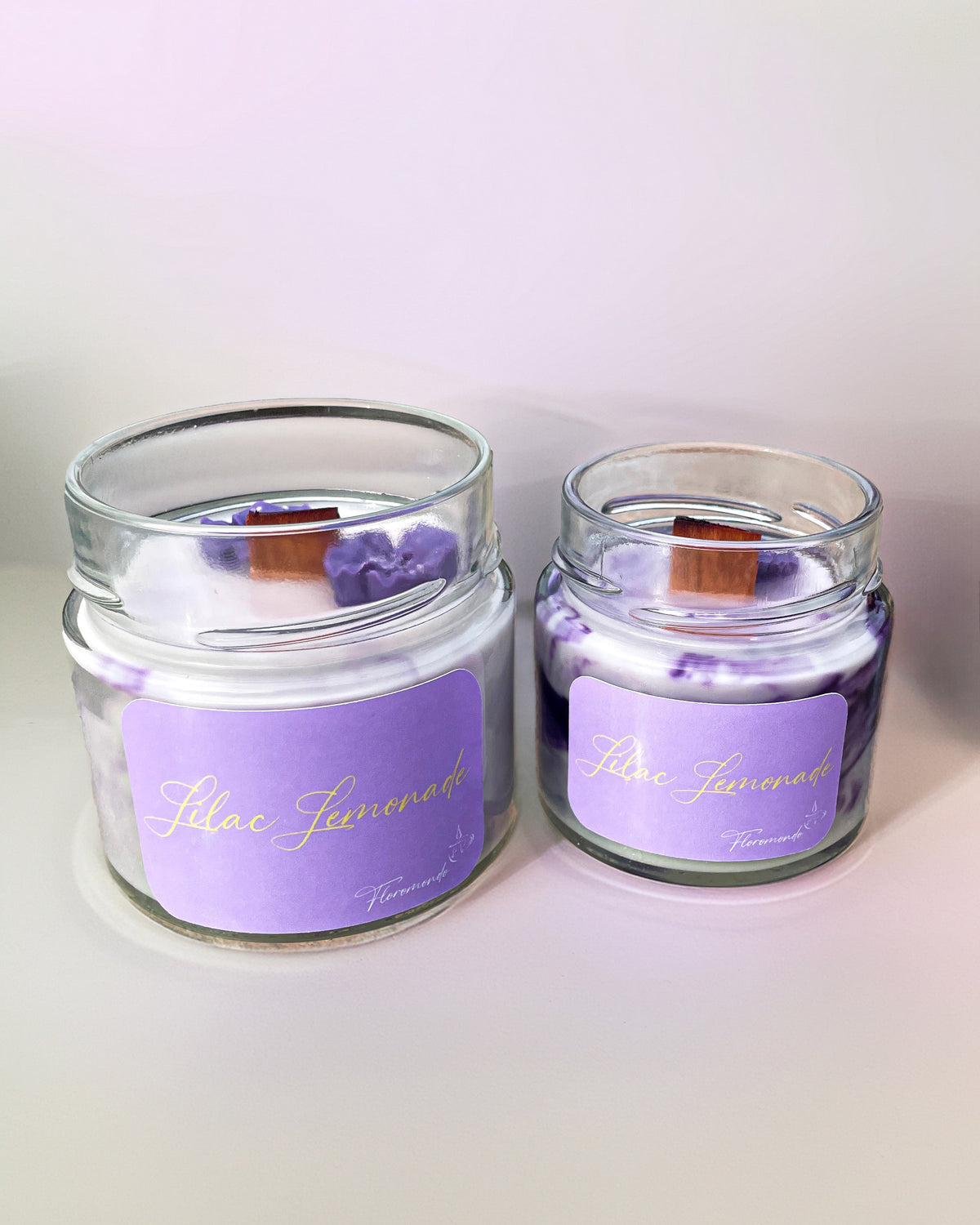 Lilac Lemonade Orgonás Szójagyertya