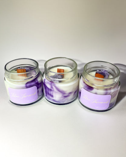 Lilac Lemonade Orgonás Szójagyertya