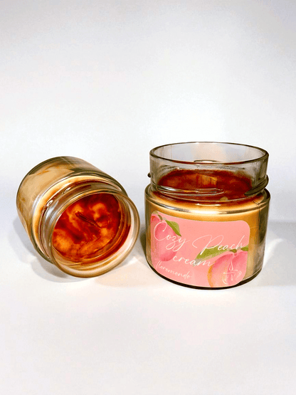 Cozy Peach Cream Szójagyertya