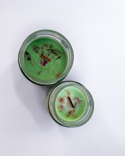 Jasmine Matcha Latte Jázminvirág Illatú Szójagyertya