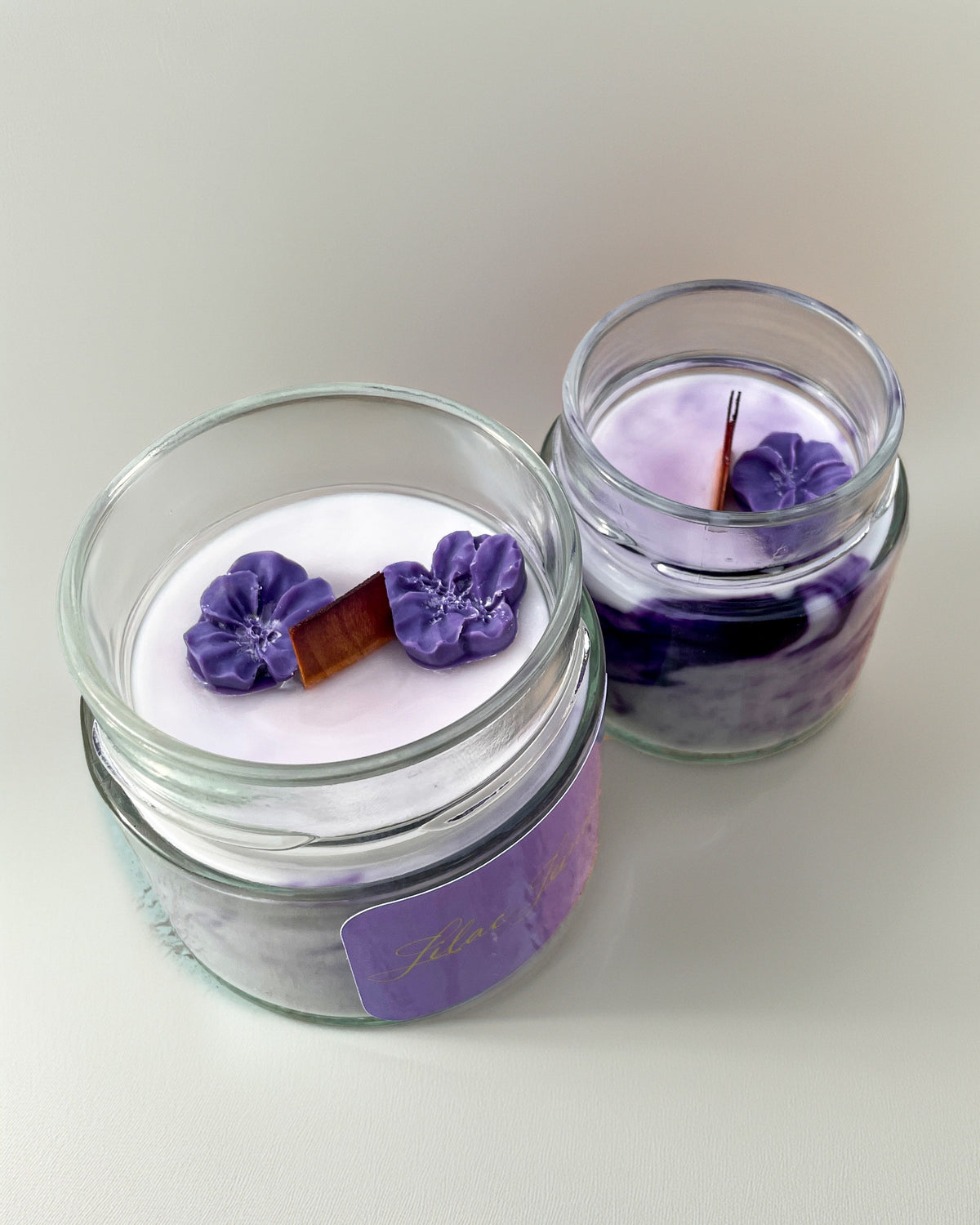 Lilac Lemonade Orgonás Szójagyertya