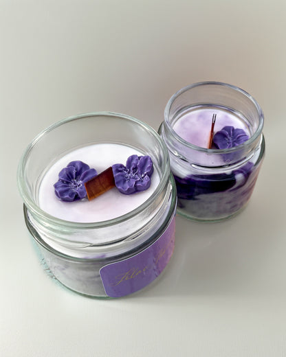 Lilac Lemonade Orgonás Szójagyertya